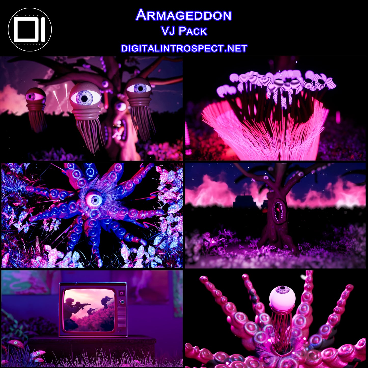 Armageddon - 4K VJ Pack