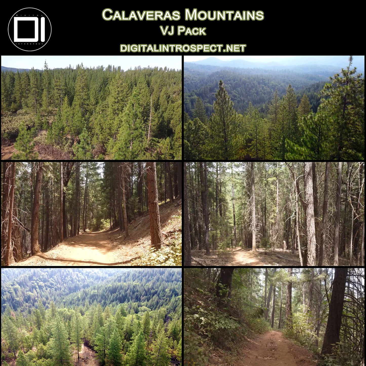 Calaveras Mountains - 4k Stock Footage