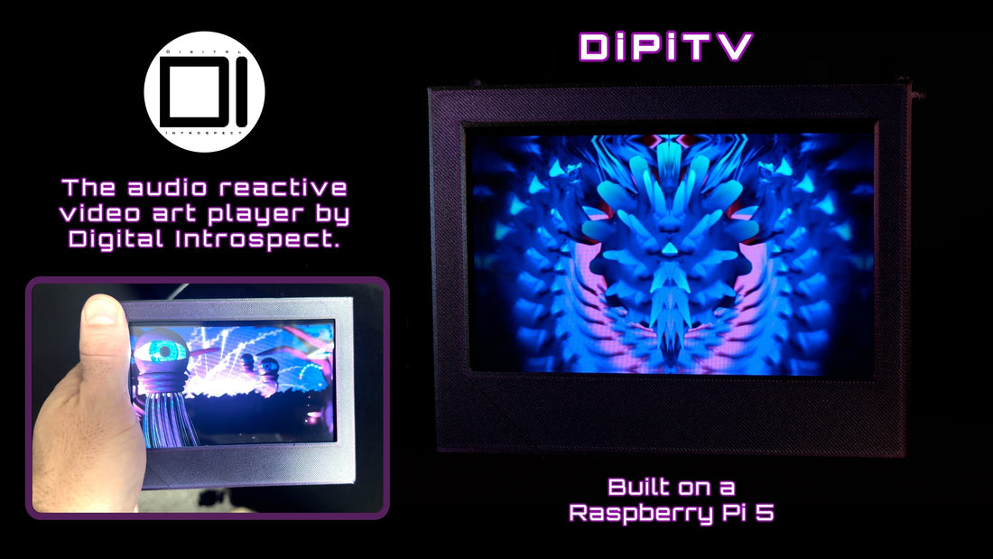 DiPiTV - The audio reactive video art player by Digital Introspect