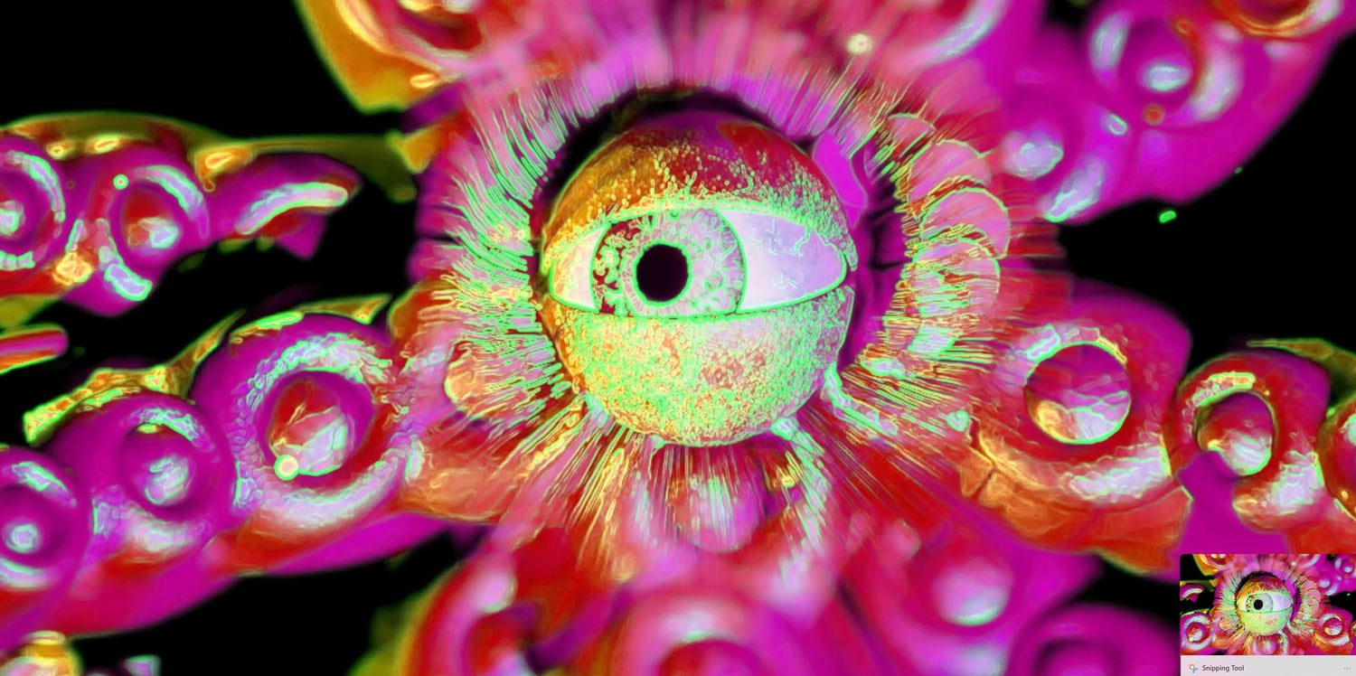 Audio reactive visuals running on DiPiVJ
