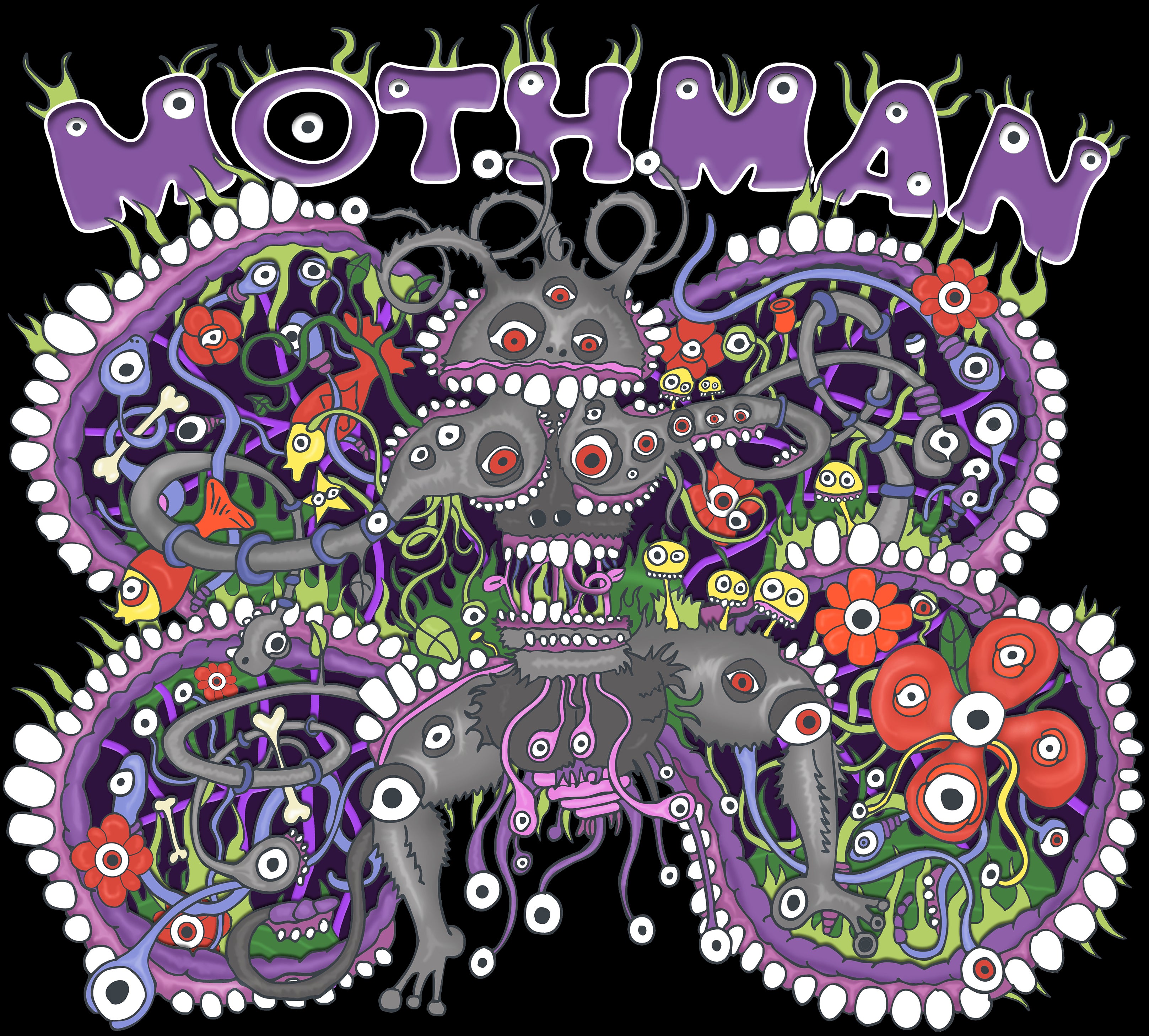 Mothman Reimagined Hoodie – Digital Introspect