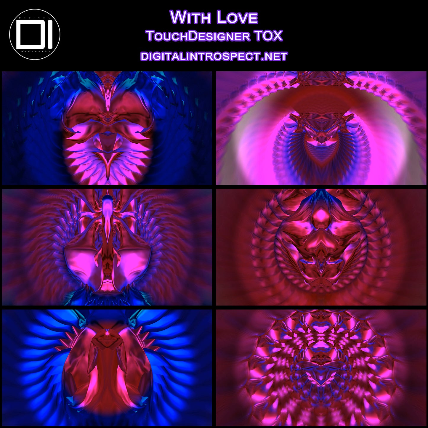 "Ш†ђ  Ɫ⊙∨€" - TouchDesigner TOX