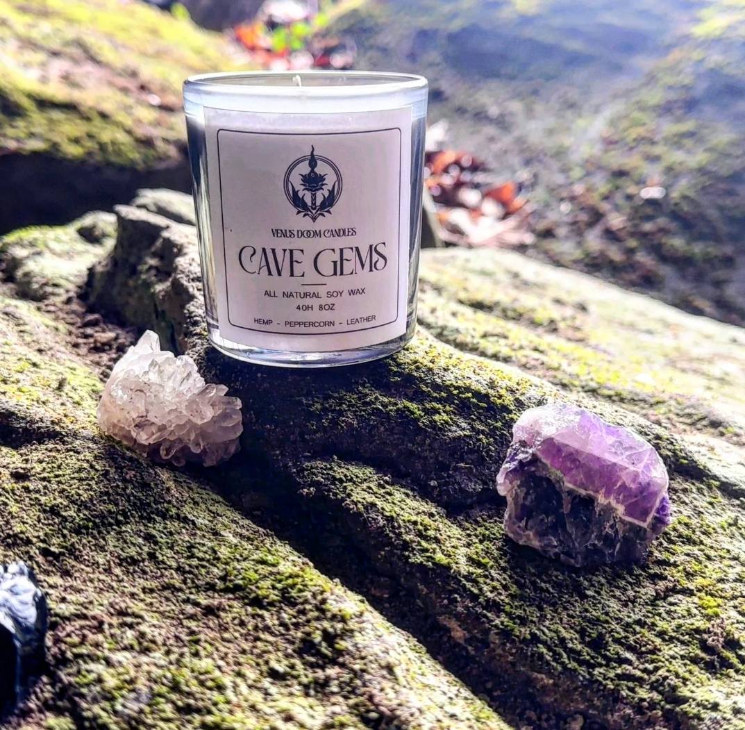 Cave Gems 8oz Candles