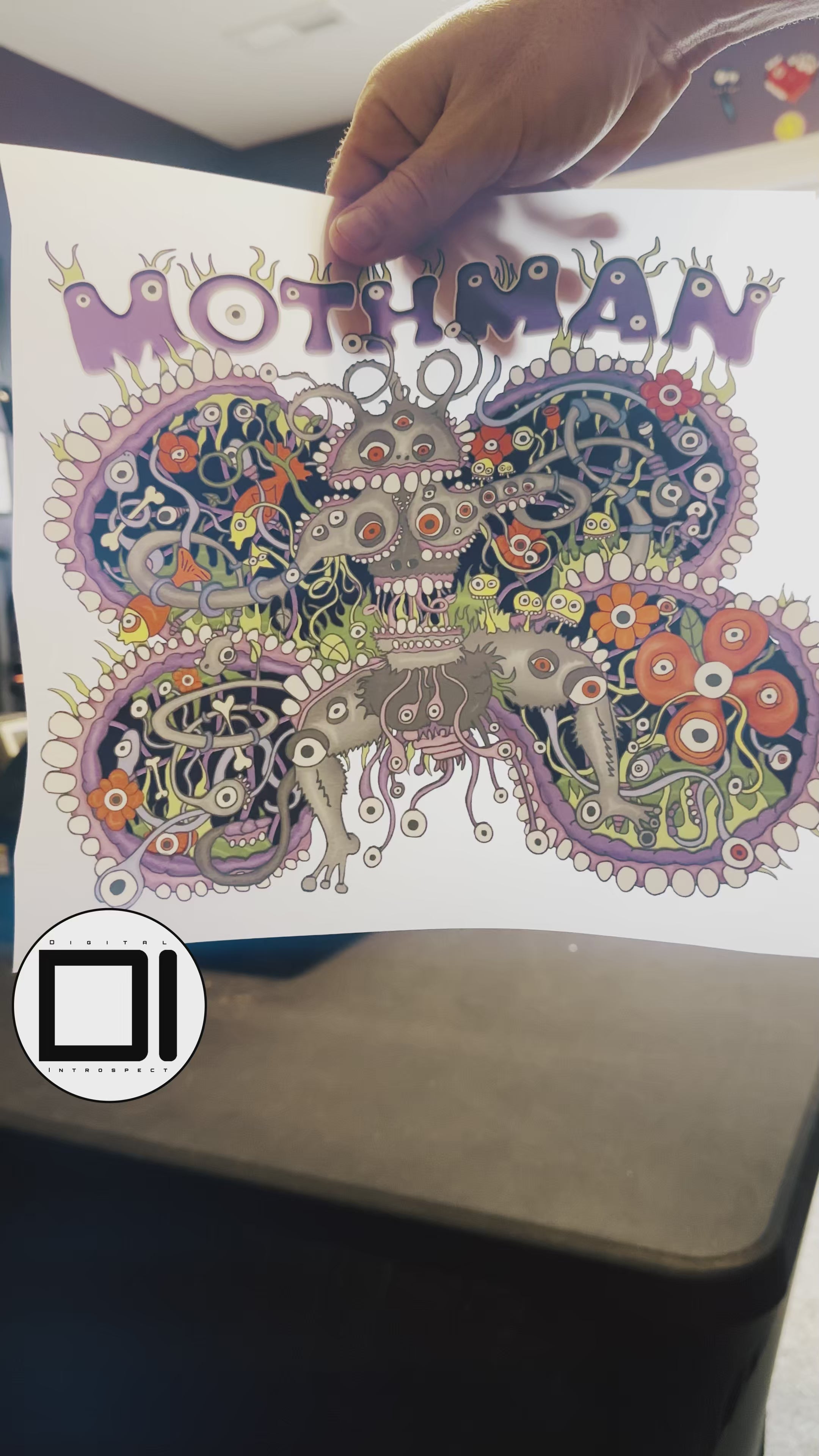 Mothman Reimagined T-Shirt – Digital Introspect